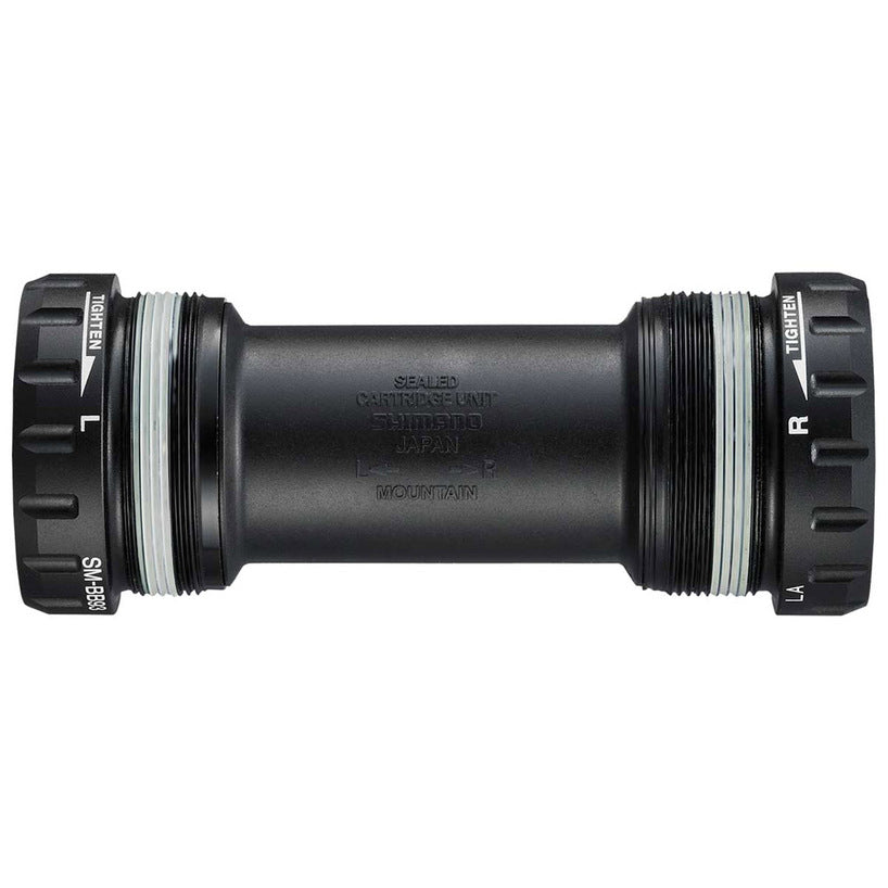 SHIMANO XTR SM-BB93 English BSA Black Bottom Bracket 68/73mm 24mm Spindle-Pit Crew Cycles