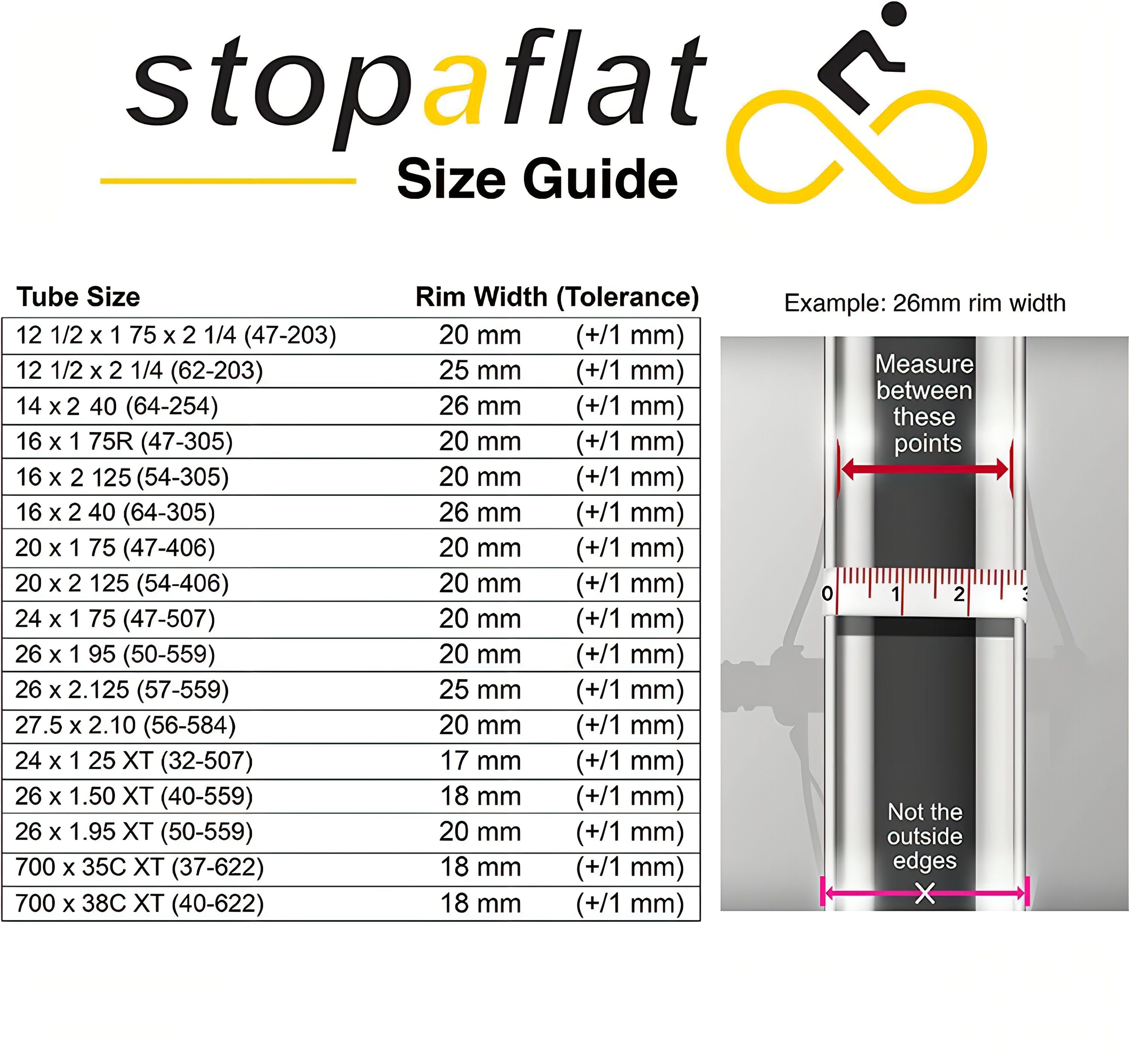 STOP-A-FLAT Solid Puncture Proof Bicycle Tubes-Pit Crew Cycles