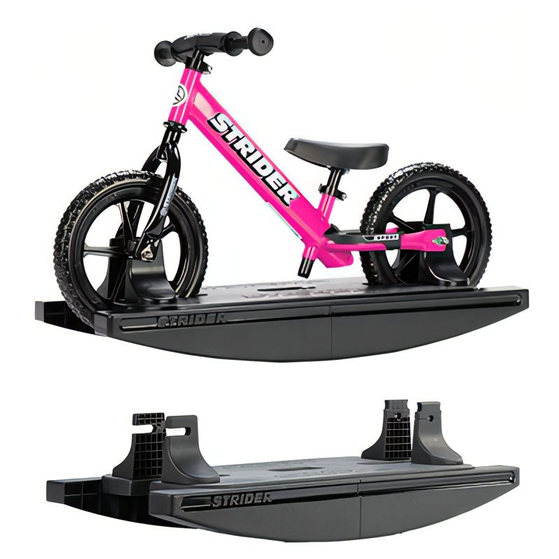 STRIDER SPORTS Rocking Base Balance Bike Black-Pit Crew Cycles