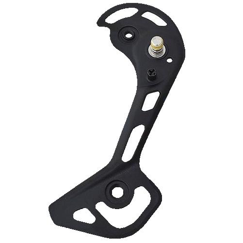 Shimano Deore RD-M5120-SGS Long Cage Rear Derailleur 10/11 Speed Outer Plate Assembly - Y3HM98070-Pit Crew Cycles
