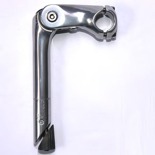 ULTRACYCLE Adjust Quill Aluminum Stem Silver 90 Mm 0-6 Deg 25.4 Mm 1-1/8'' - 90mm / Silver-Pit Crew Cycles