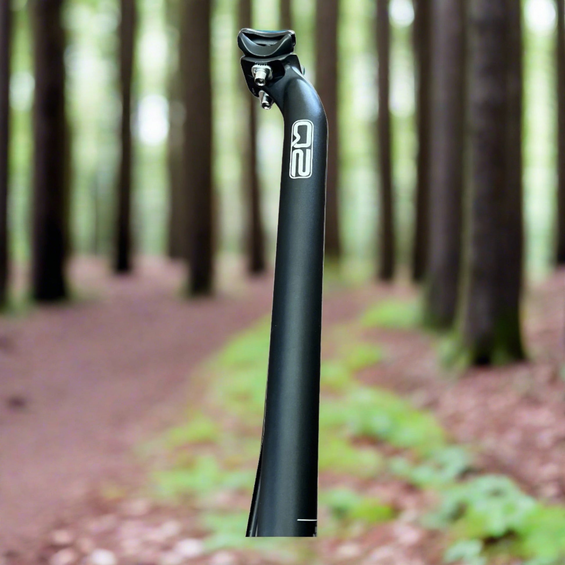 ULTRACYCLE Alloy Seatpost Black 29.8 mm x 400 mm-Pit Crew Cycles