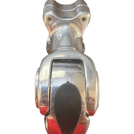 ULTRACYCLE Os Adjustable Quill Stem 1-1/8'' Aluminum 31.8mm x 85mm Angle 0-55 Silver-Pit Crew Cycles