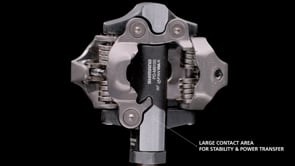 SHIMANO XTR PD-M9100 Cross-Country Race Black Pedals