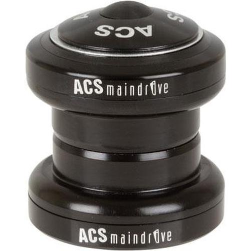 ACS Maindrive External 63827-1000 Aluminum Headset Black 1''-Pit Crew Cycles