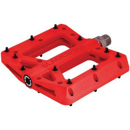 BLACKSPIRE Nylotrax Red Pedal-Pit Crew Cycles