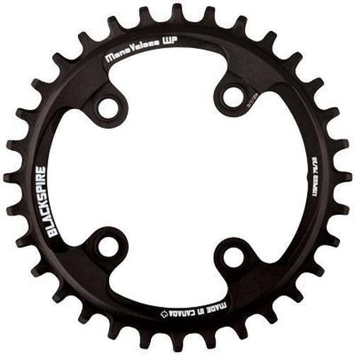 BLACKSPIRE Snaggletooth Narrow/Wide Chainrings For Sram 76Mm Cranks Black 32T - 32T-Pit Crew Cycles