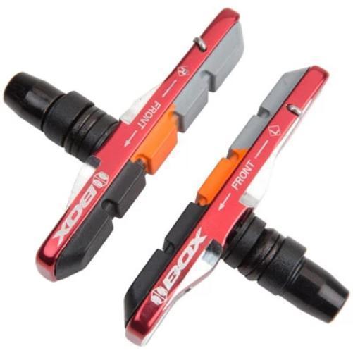 BOX COMPONENTS X-Ray Bike Brake Pads Red Holder-Pit Crew Cycles