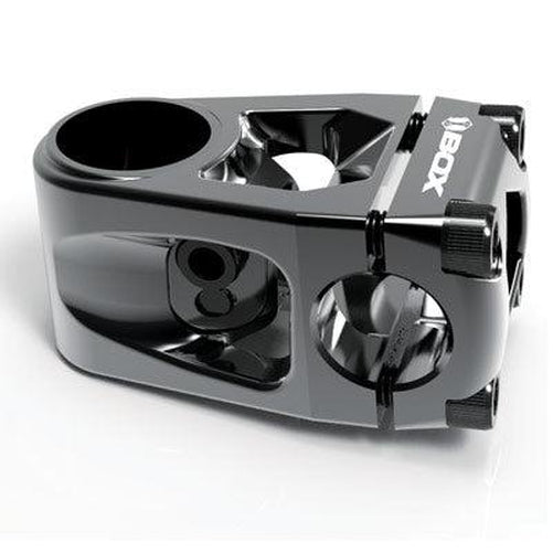 BOX Two Front Load Stem 1-1/8'' AL-6061-T6 22.2mm x 48mm Angle +/-5 Black-Pit Crew Cycles