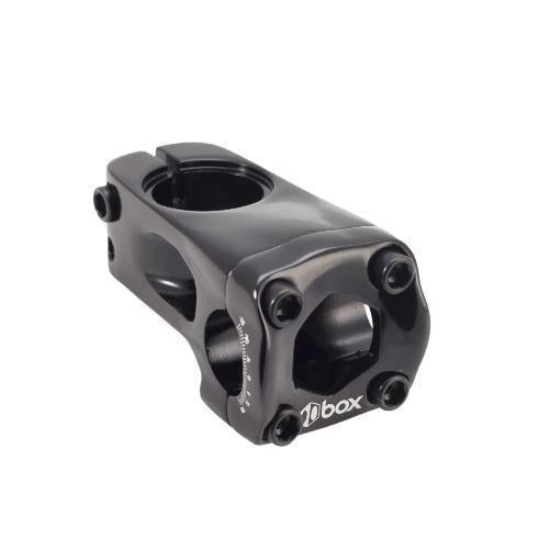 BOX Two Front Load Threadless Stem 1-1/8'' Black 22.2 mm x 48 mm-Pit Crew Cycles