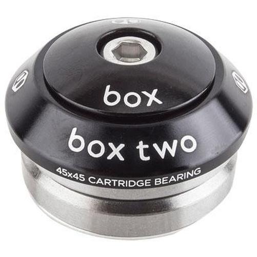 BOX Two Intergrated 45X45 Sealed Bearing Headset Black 1 Threadless-Pit Crew Cycles