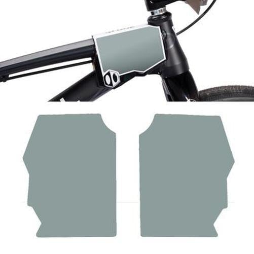BOX Two Side Number Plate Palette Grey Decal Only-Pit Crew Cycles