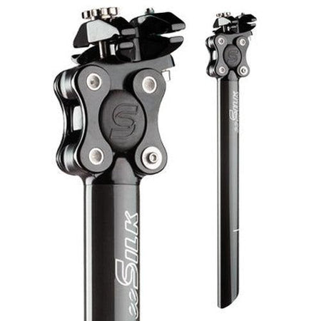 CANE CREEK Eesilk Carbon Suspension Seatpost Black 31.6 mm x 350 mm x 20 mm-Pit Crew Cycles