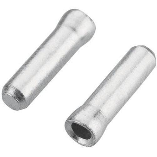 CICLOVATION Basic Bicycle Alloy Cable End Tips Silver 1.2Mm Box Of 500-Pit Crew Cycles