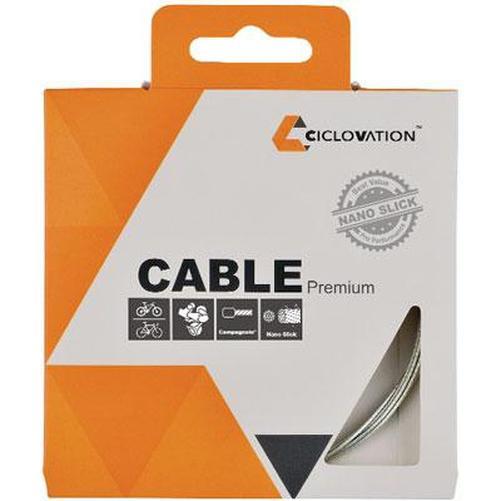 CICLOVATION Premium Shifter Inner Cable Nano-Slick Campagnolo Silver-Pit Crew Cycles
