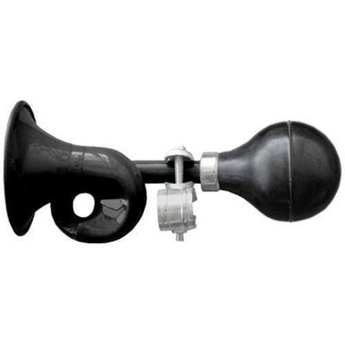 CLEAN Motion Flugel Steel Twist Bicycle Horn Black-Pit Crew Cycles