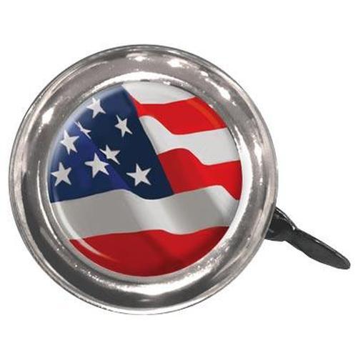 CLEAN Motion Swell Bells Chrome Bicycle Bell Flag-Pit Crew Cycles