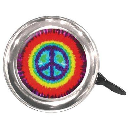 CLEAN Motion Swell Bells Chrome Bicycle Bell Peace-Pit Crew Cycles