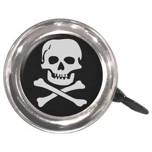 CLEAN Motion Swell Bells Chrome Bicycle Bell Skull-Pit Crew Cycles