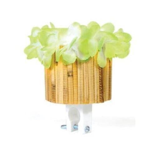 CRUISER Candy Resin/Bamboo Cute Cup Holder Lime Tiki - Lime-Pit Crew Cycles
