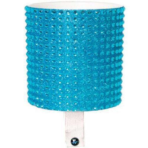 CRUISER Candy Rhinestone Resin Cup Holder Blue Rhinestones-Pit Crew Cycles