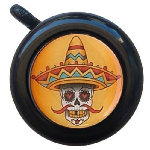 CRUISER Candy Sancho Black Bell With Sticker-Pit Crew Cycles
