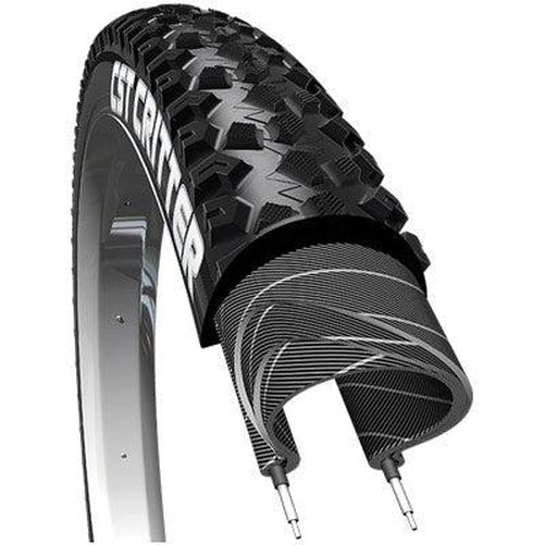 CST C1600 Critter Single Wire Tire 26'' / 559 x 2.10'' Black-Pit Crew Cycles