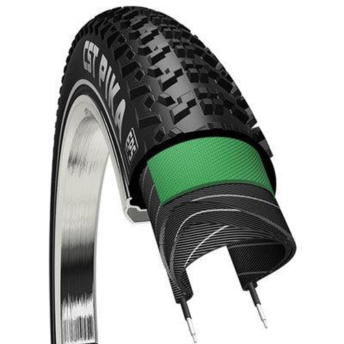 CST C1894 Pika Dual EPS Wire Tire 700c x 38 mm Black-Pit Crew Cycles