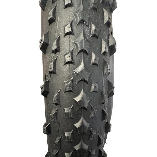 CST C1918 Fringe Single Wire Tire 20'' / 406 x 2.80'' Black-Pit Crew Cycles