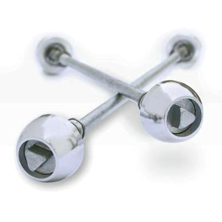 DELTA Hublox 9/10 Mm X 100/135 Mm W/ Pair Proprietary Key-Pit Crew Cycles