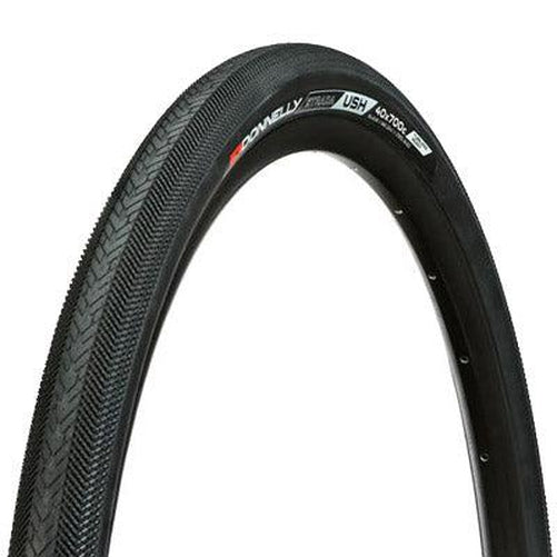DONNELLY Strada USH WC Single TLR Folding Tire 700c x 40 mm Black-Pit Crew Cycles