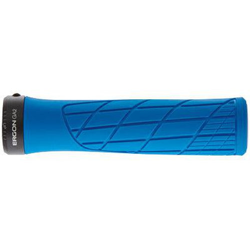 ERGON Ga2 One Size Bright Blue Grips-Pit Crew Cycles