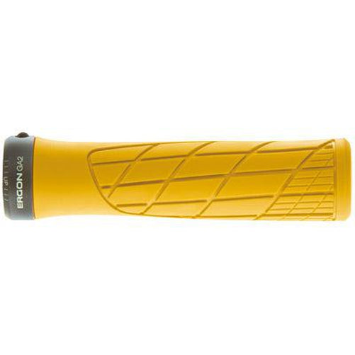 ERGON Ga2 One Size Yellow Grips-Pit Crew Cycles