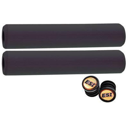ESI Chunky Silicone Black Grips 130mm-Pit Crew Cycles