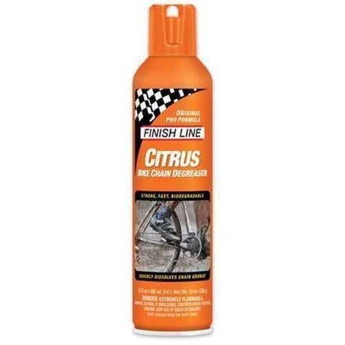 FINISH Line Biodegradable Citrus Degreaser Aerosol Spray (12Oz)-Pit Crew Cycles