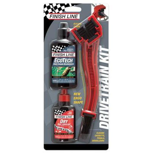 FINISH Line Starter Kit 1-2-3 Chain & Gear Cleaning Kit-Pit Crew Cycles