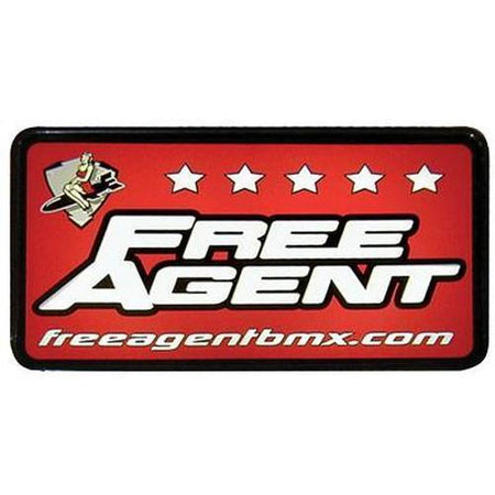 FREE AGENT BMX Lighted Racing Sign-Pit Crew Cycles