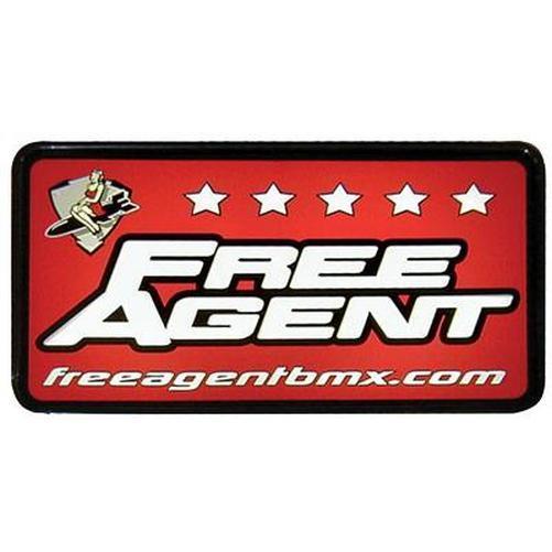 FREE AGENT BMX Lighted Racing Sign-Pit Crew Cycles