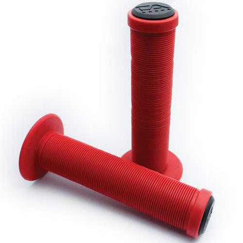 FREE AGENT Shroom Xl Bright Red Grips 142mm-Pit Crew Cycles