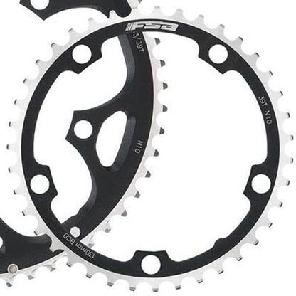 FSA Pro Road 5 Arm Chainrings 130Mm 10 Speed Black 42T-Pit Crew Cycles