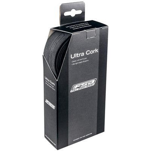 FSA Ultra Cork Handlebar Tape Synthetic Cork Hybrid Black-Pit Crew Cycles