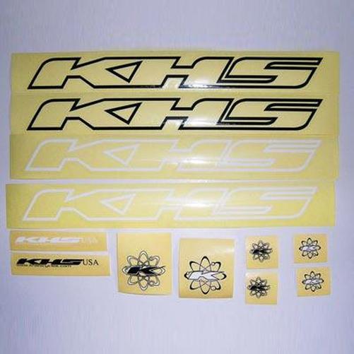 KHS Frame Sticker Decal Pack Of 12-Pit Crew Cycles