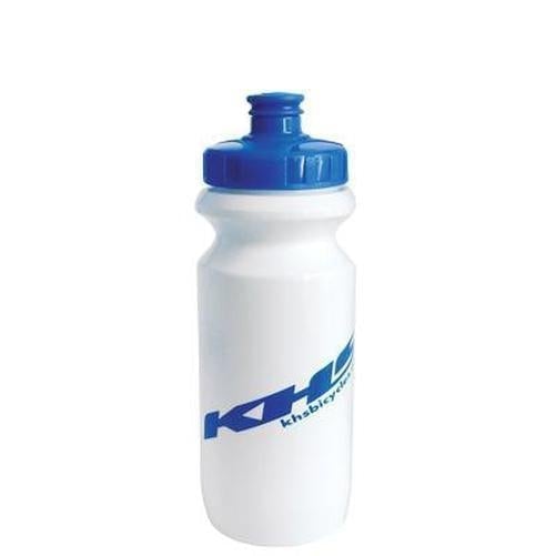KHS Logo Water Bottle 20 Oz. White-Pit Crew Cycles