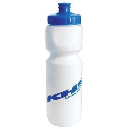 KHS Logo Water Bottle 27 Oz. White - CLEARANCE-Pit Crew Cycles