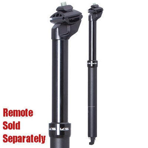KINDSHOCK 2020 Eten-I (No Remote) Suspension Seatpost Black 31.6 mm x 440 mm x 125 mm-Pit Crew Cycles