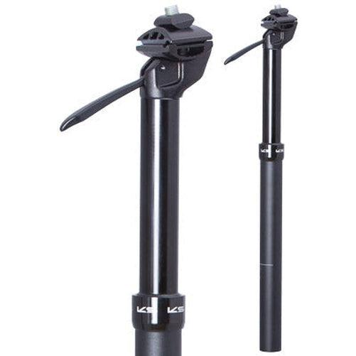 KINDSHOCK 2020 Eten (Integrated Lever) Suspension Seatpost Black 30.9 mm x 325 mm x 75 mm-Pit Crew Cycles
