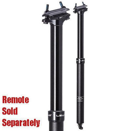 KINDSHOCK 2020 Lev Si (No Remote) Suspension Seatpost Black 30.9 mm x 295 mm x 75 mm-Pit Crew Cycles