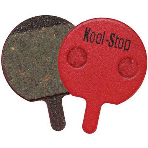 KOOL STOP Organic Compound Plate Pad Steel Organic Pair Disc Fits Hayes/Promax-Pit Crew Cycles