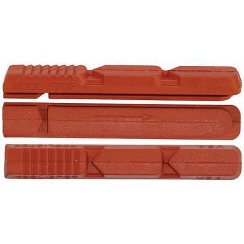 KOOL STOP V-Type 2 Replacement Brake Pad Salmon All Weather Pair Inserts-Pit Crew Cycles