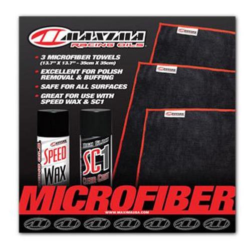 MAXIMA Micro Fiber Towels 3 Pack-Pit Crew Cycles